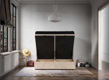 Load image into Gallery viewer, The Canvas Wingback Ottoman