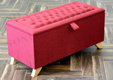 Load image into Gallery viewer, The Belgrave Ottoman Storage
