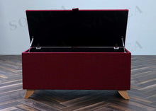 Load image into Gallery viewer, The Belgrave Ottoman Storage